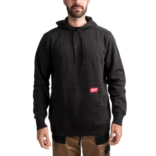 Milwaukee® leichter Arbeits-Kapuzenpullover WH MW schwarz in der Größe S/M/L/XL/XXL