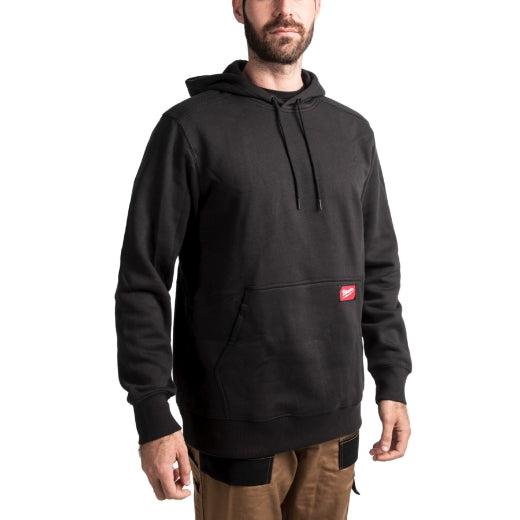 Milwaukee® leichter Arbeits-Kapuzenpullover WH MW schwarz in der Größe S/M/L/XL/XXL