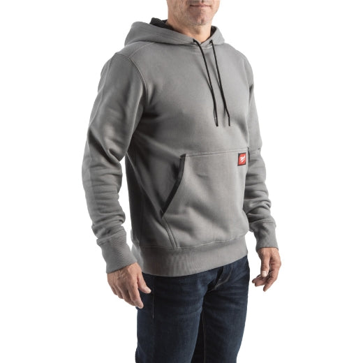 Milwaukee® leichter Arbeits-Kapuzenpullover WH MW grau in der Größe S/M/L/XL/XXL