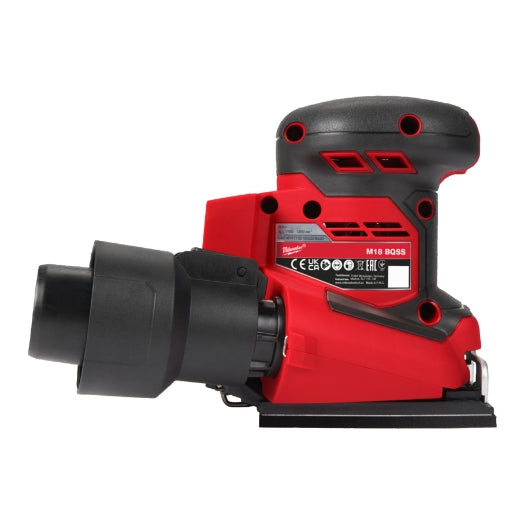 Milwaukee® M18 BQSS-0 Akku-Exzenterschleifer ohne Akku und Lader im Karton