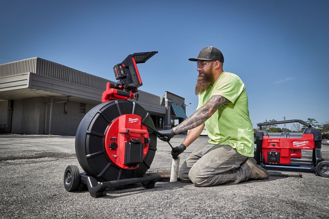 Milwaukee M18 SIC60SC FUEL Akku-Kanalinspektionsgerät mit 60 m kleine Kamera ohne Akku/Lader im Karton