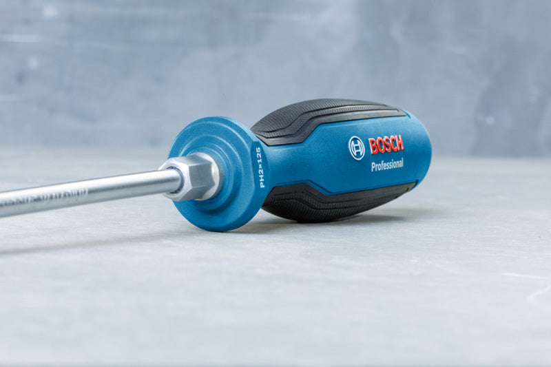 Bosch Schlitzschraubendreher SL 4.5x100 mit Schlagkappe und Sechskantansatz