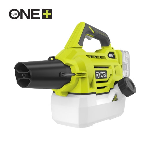 RYOBI RY18FGA-0 Akku-Nebelsprüher 2 l Tank ohne Akku/Lader zur Verwendung mit Desinfektionsmittelen, Insektiziden, Fungiziden, Pestiziden im Karton