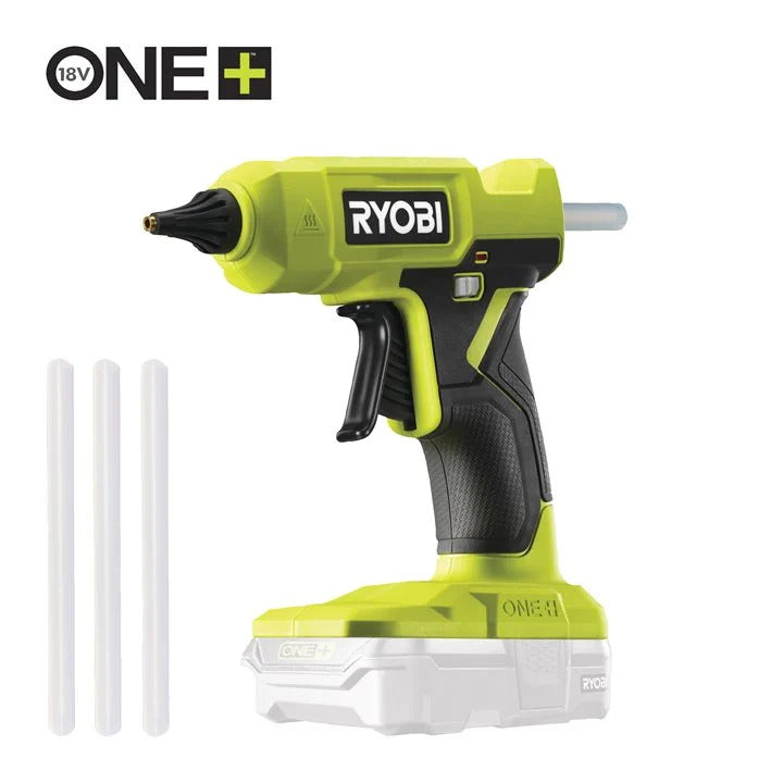 RYOBI RGLU18-0 Akku-Heißklebepistole  inkl. 3 Klebesticks ohne Akku/Lader im Karton