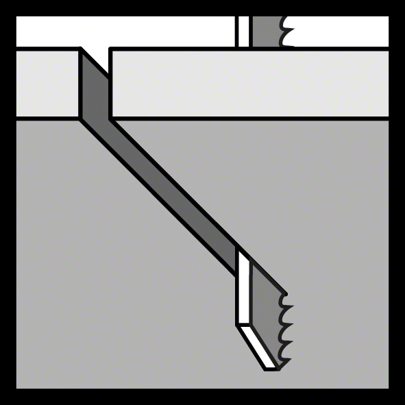 Bosch Stichsägeblatt T 101 D Clean for Wood (5er-Pack, gerade Schnitte in Holz)