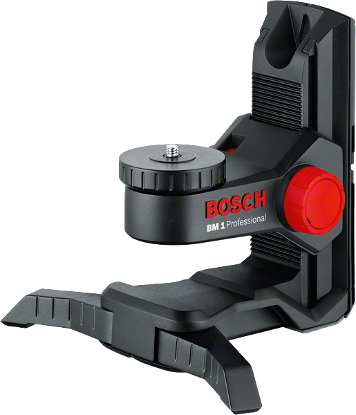 Bosch Professional Universalhalterung BM 1 + Deckenklammer für Linien- und Punktlaser