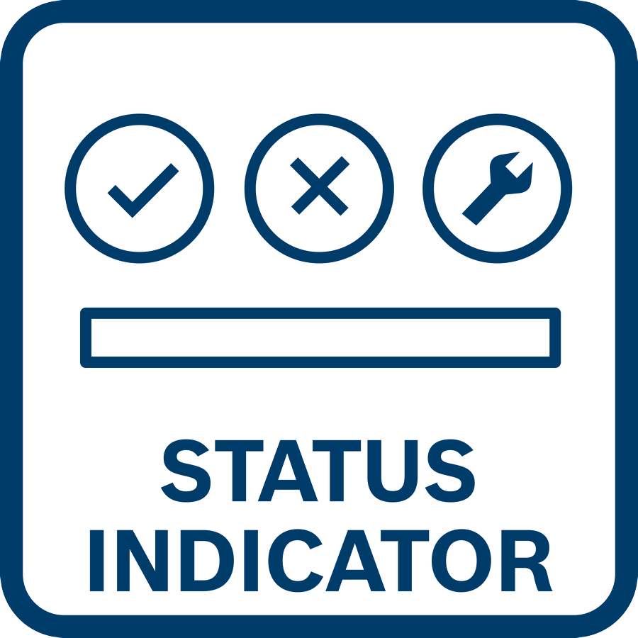 integrierte Status-LED