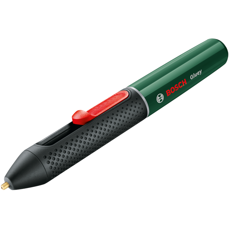Bosch DIY Akku-Heißklebestift Gluey mit 2x 1,2 V HR06 (AA) in verschiedenen Farben