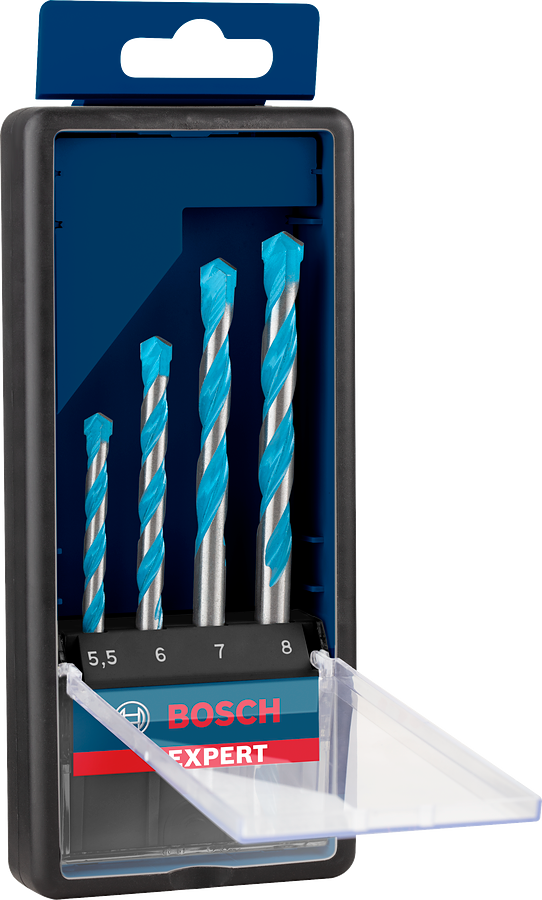 Bosch Expert CYL-9 MultiConstruction Bohrer Set 5.5/6/7/8 mm 4 tlg. (2608900646)