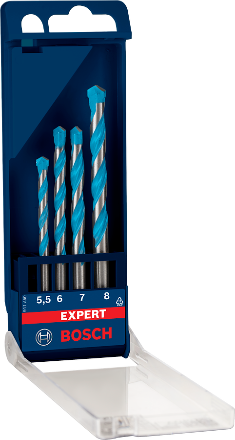 Bosch Expert CYL-9 MultiConstruction Bohrer Set Ø 5.5/6/7/8 mm 4 tlg. (2608900650)