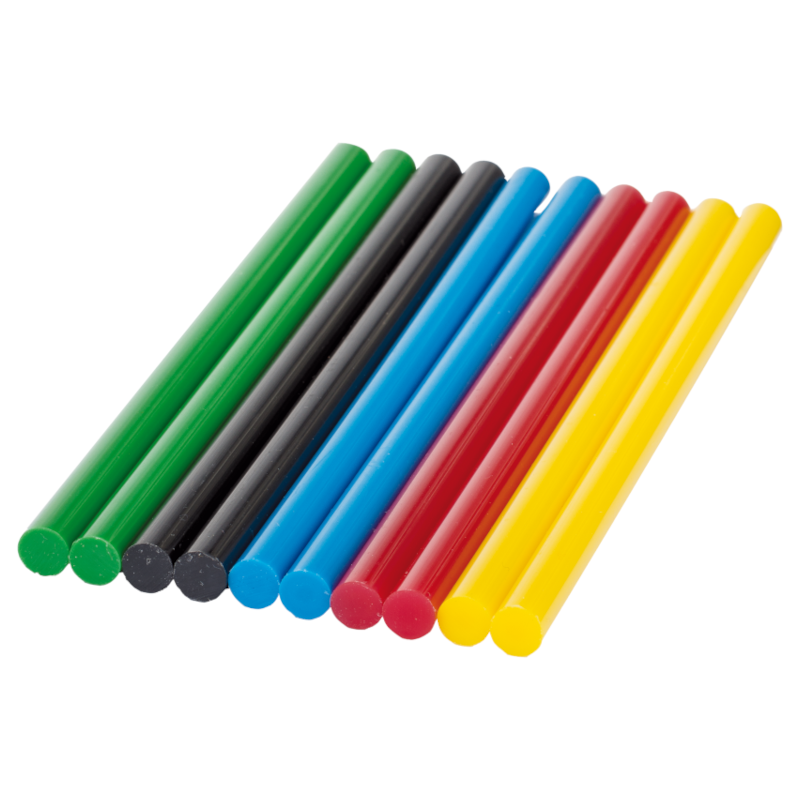 Bosch Heißklebesticks 7x150 mm bunt 60 g 10 Stk. (2609256D30)