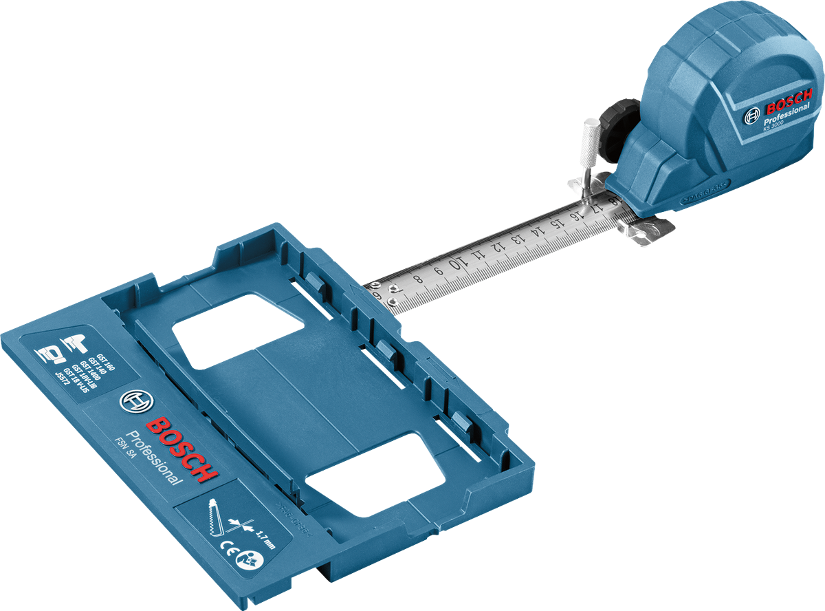 Bosch KS 3000 Kreisschneider und FSN SA Führungsschienenadapter (1600A001FT)