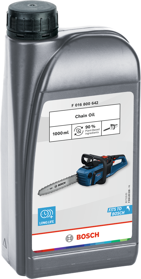 Bosch PRO Kettensägen-Haftöl biologisch 1l Flasche (F016800642)