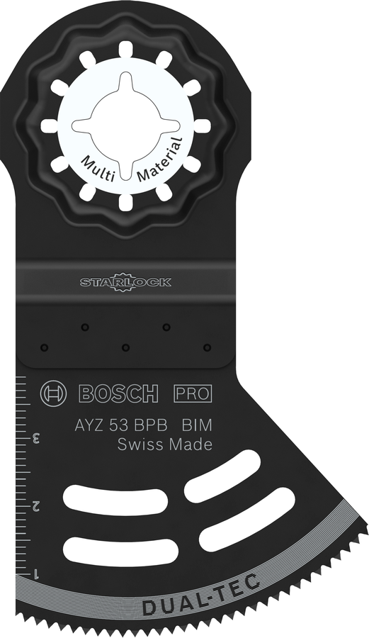Bosch PRO Starlock AYZ 53 BPB Dual-Tec-Tauchsägeblatt 53 x 40 mm (2608669117)