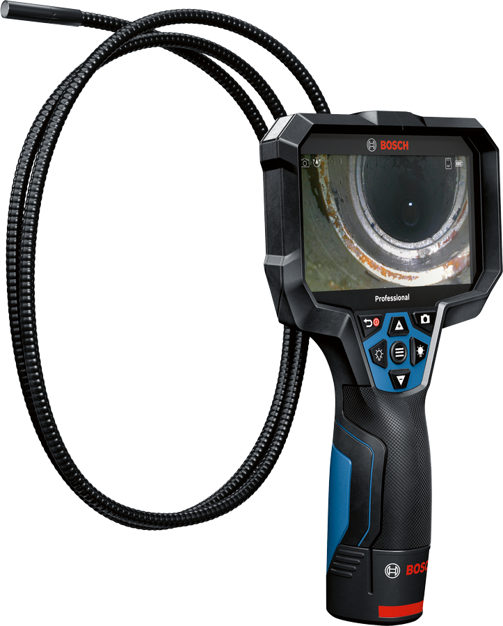 Bosch Professional GIC 12V-5-27 C Akku-Inspektionskamera mit 5 Zoll Display (0601241401)
