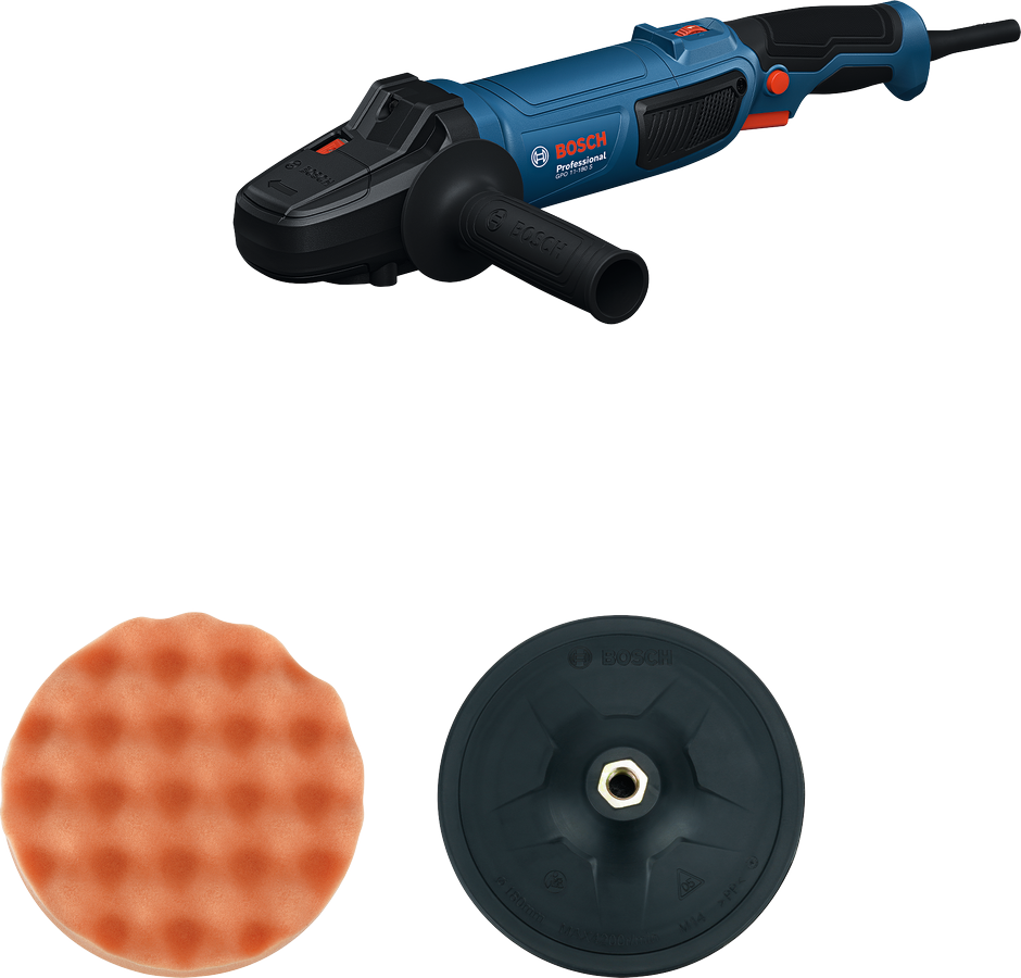Bosch Professional GPO 11-180 S Polierer 1100 W im Karton (06013A2300)