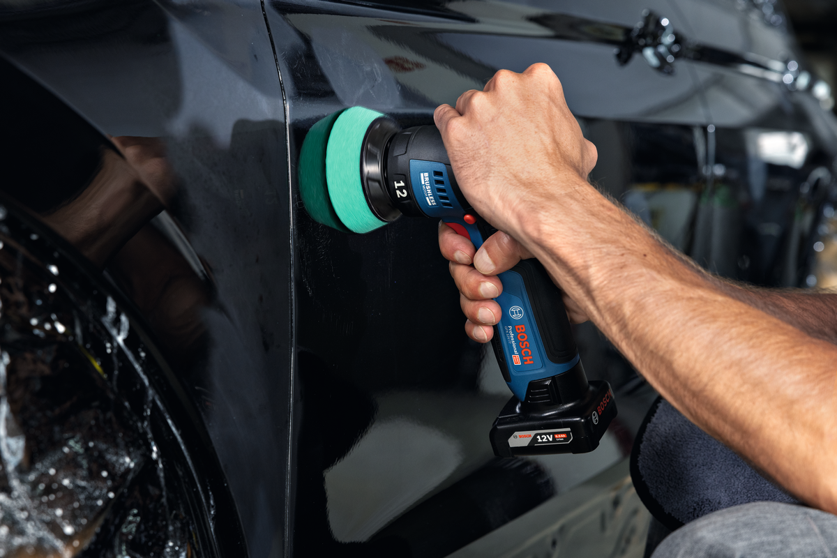 Bosch Professional GPX 12V-77 Akku-Exzenterpolierer 77 mm ohne Akku/Lader (06019L4000)