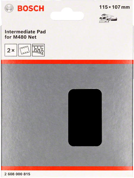 Bosch Schleiftellerschoner / Zwischenscheibe 115x107 mm 2 Stk. (2608000815)