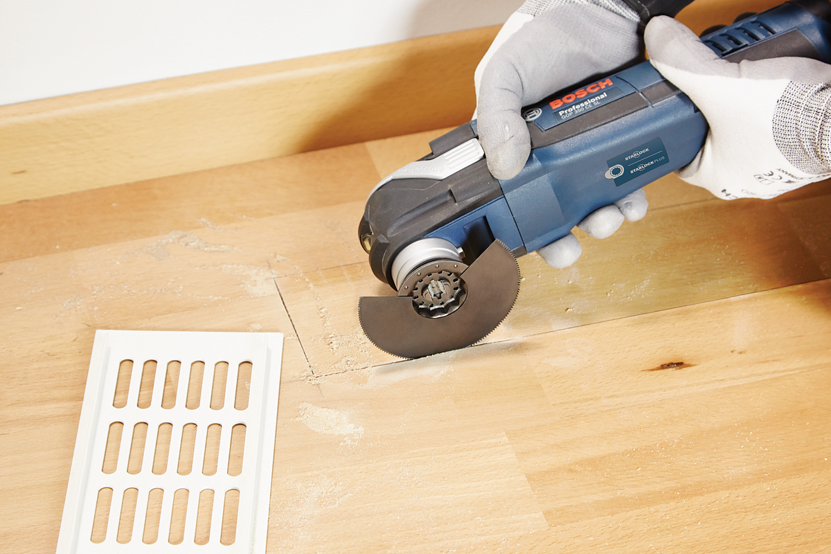 Bosch Starlock Segmentsägeblatt BiM ACZ 100 BB 100 mm für Holz, Metal und Kunststoff