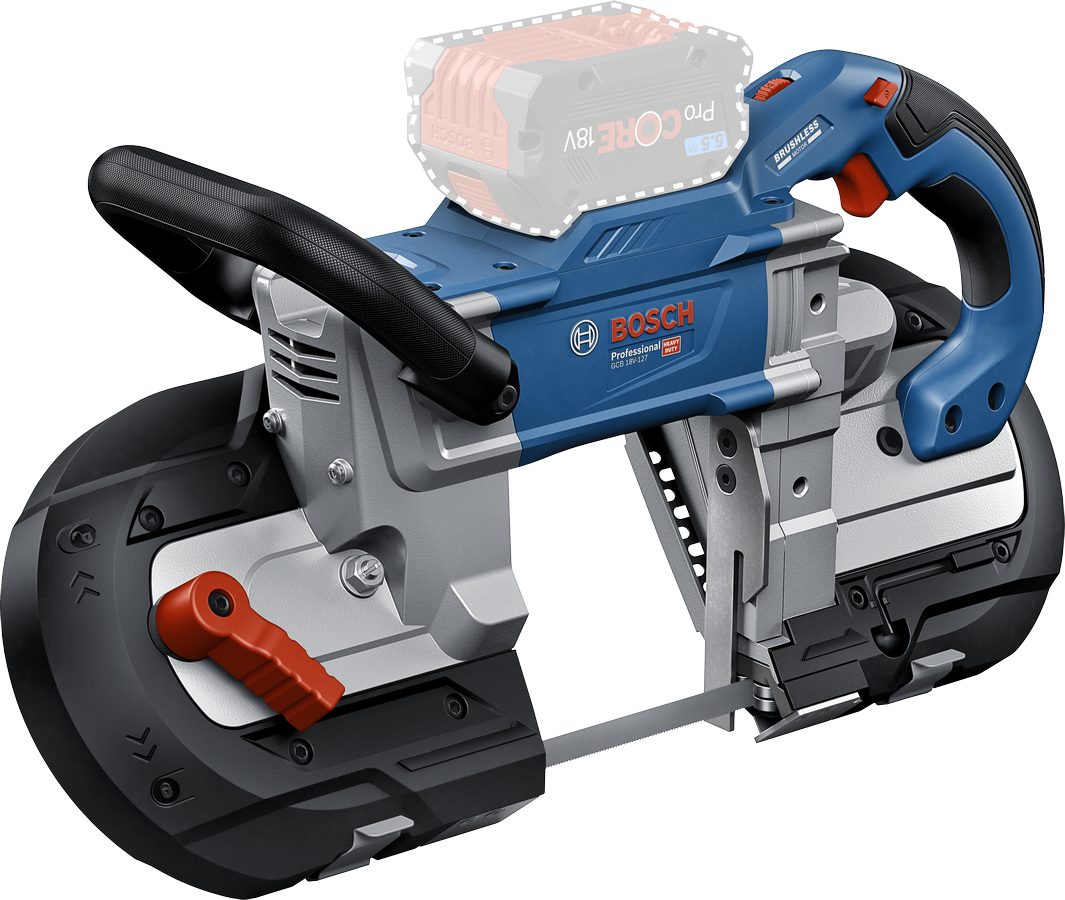 Bosch Professional GCB 18V-127 Akku-Metallbandsäge bürstenlos ohne Akku/Lader in Karton