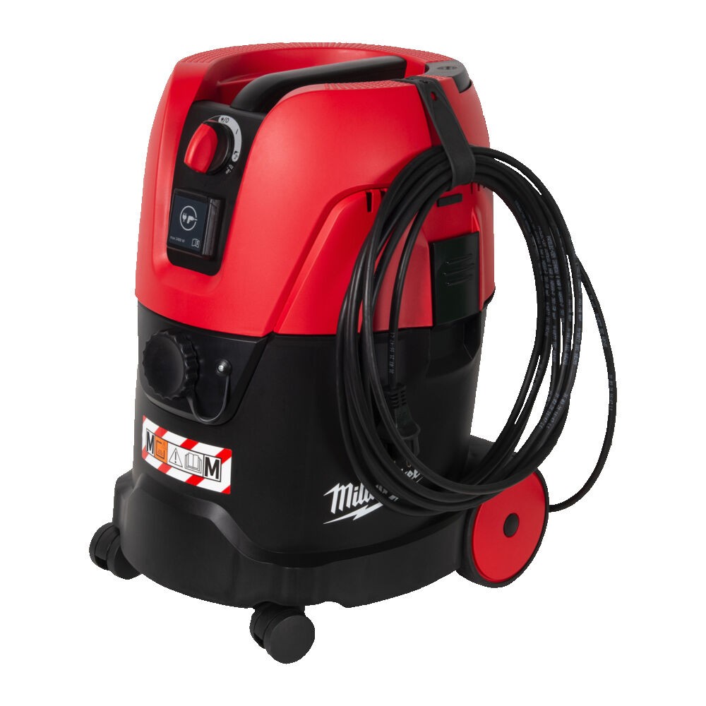 Milwaukee AS 2-250EM Staubsauger 1200W Klasse M 25 l mit Bluetooth-Fernbedienung (4933493593)