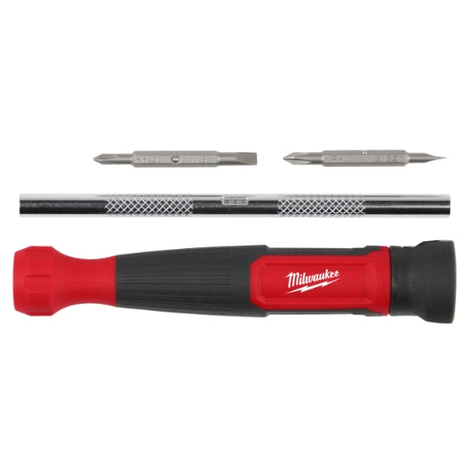 Milwaukee Multi-Bit Feinschraubendreher 4-in-1 PH0 & SL / PH00 & SL (4932480584)