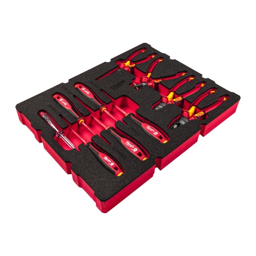 Milwaukee PACKOUT Einlage VDE Schraubendreher & Zangen 10 tlg. (4932493637)