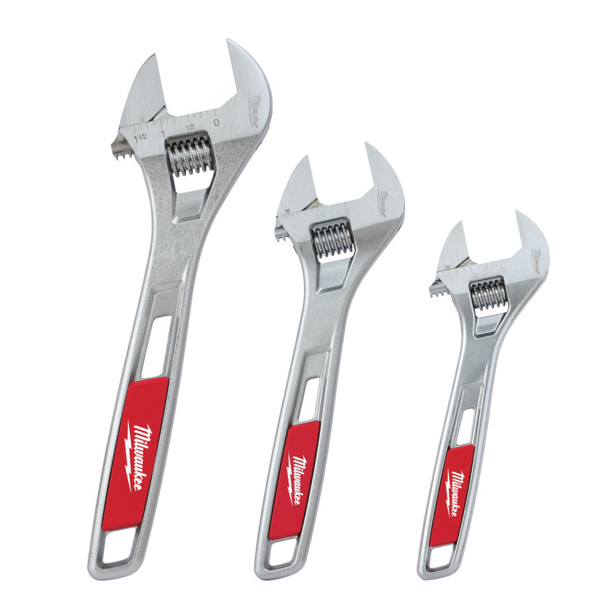 Milwaukee Rollgabelschlüssel Set 150 mm / 200 mm / 250 mm 3tlg. (4932493414)