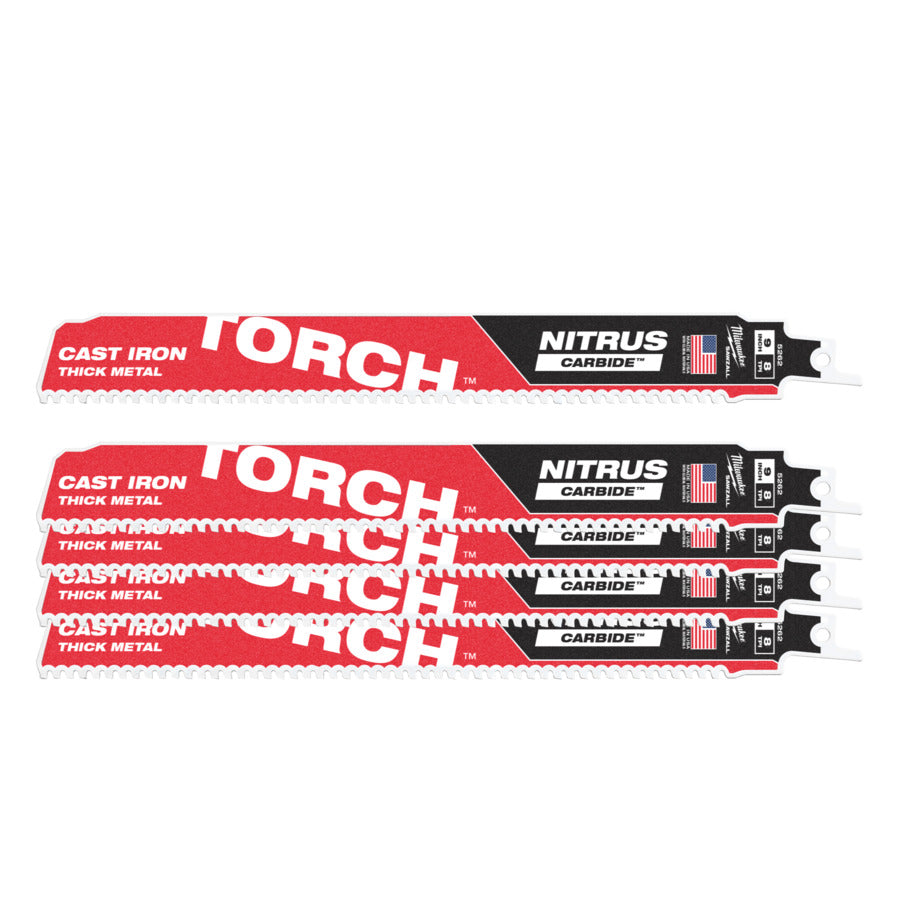 Milwaukee Säbelsägeblatt 230x8 mm TORCH NITRUS 5 tlg. (48475562)