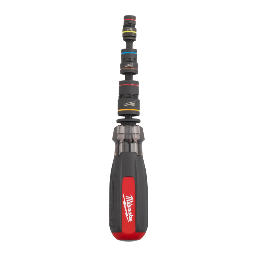 Milwaukee Shockwave Multi-Steckschluesselsatz mit Griff 6 in 1 (4932498179)