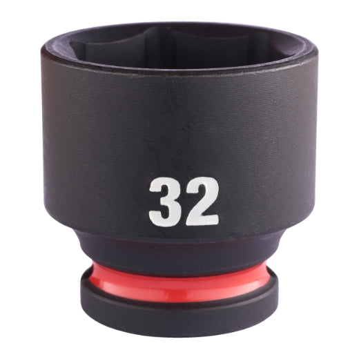 Milwaukee Shockwave Schlagnuss 1/2" vierkant kurz 32 x 44 mm (4932480325)