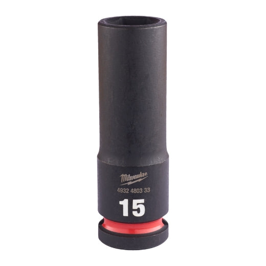Milwaukee Shockwave Schlagnuss 1/2" vierkant lang 15 x 78 mm (4932480333)