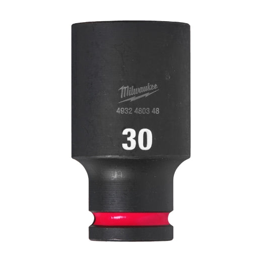 Milwaukee Shockwave Schlagnuss 1/2" vierkant lang 30 x 78 mm (4932480348)