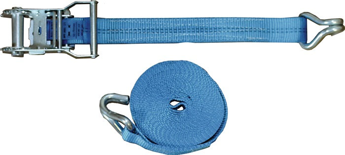Promat Zurrgurt DIN EN 12195-2 4 m lang 35 mm breit mit Ratsche + Spitzhaken (4000365143)