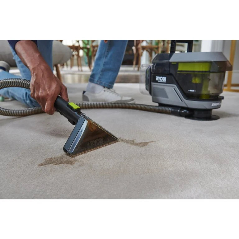 RYOBI RDC18BL-0 Akku-Textilreiniger Pro 1000 ml mit flexiblen Schlauch 