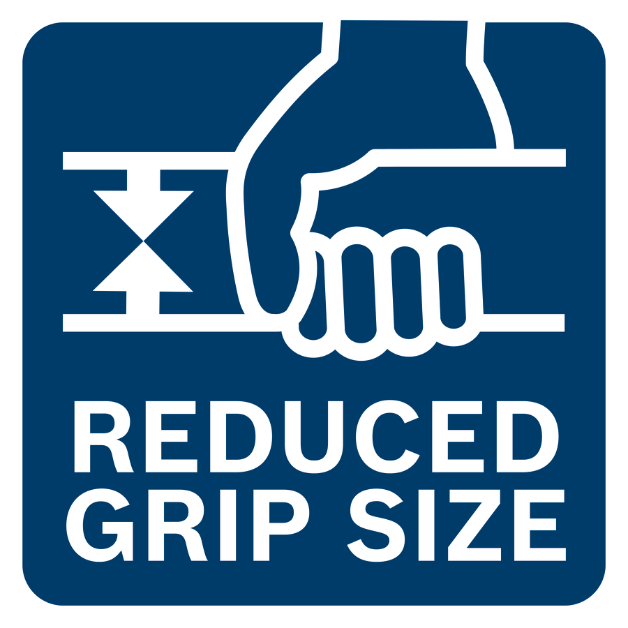 reduzierter Griff