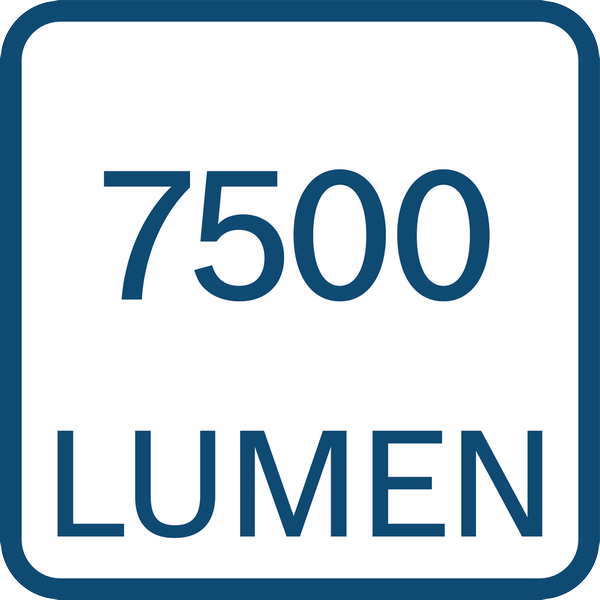 Bosch Professional GLA 18VH-7500 360°-Hybridstrahler 7500 Lumen ohne Akku/Lader (06014A5000)