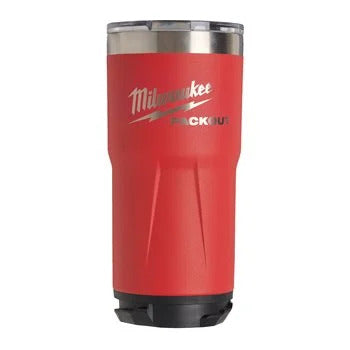 Milwaukee® Packout Tumbler Thermobecher Trinkbecher aus Edelstahl 591 ml 