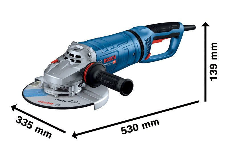 Bosch Professional GWS 27-230 JR Winkelschleifer 230 mm 2700 W im Karton