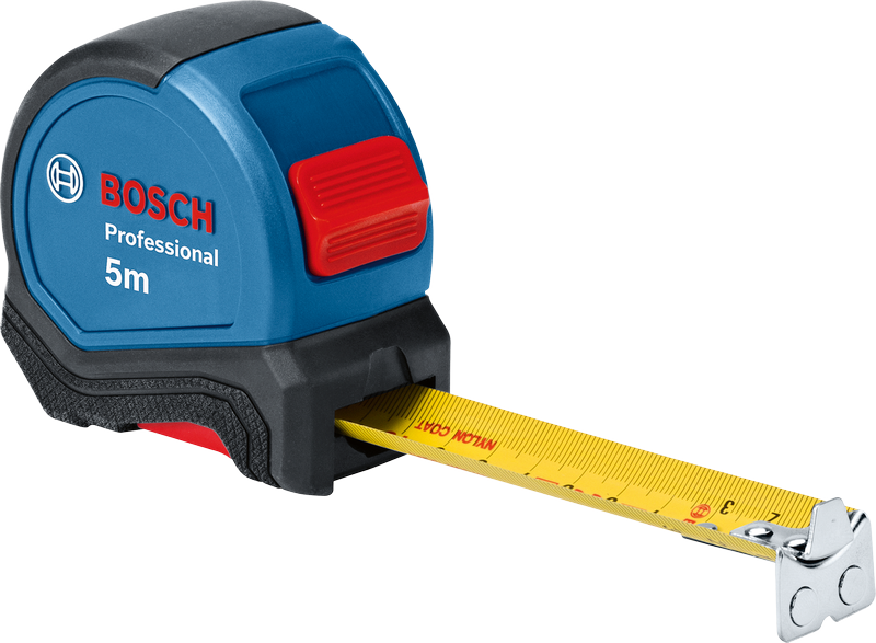 Bosch Professional Maßband 5 m / 27 mm magnetisch Genauigkeitsklasse II 1600A016BH