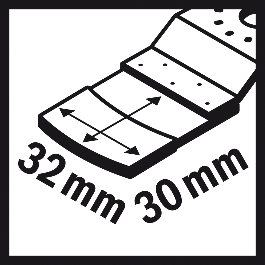 Bosch Starlock Tauchsägeblatt Carbide-RIFF AIZ 32 RT5 Körnung 50 für Tauchschnitte und das Abgraten von weichem Abrasivmaterial