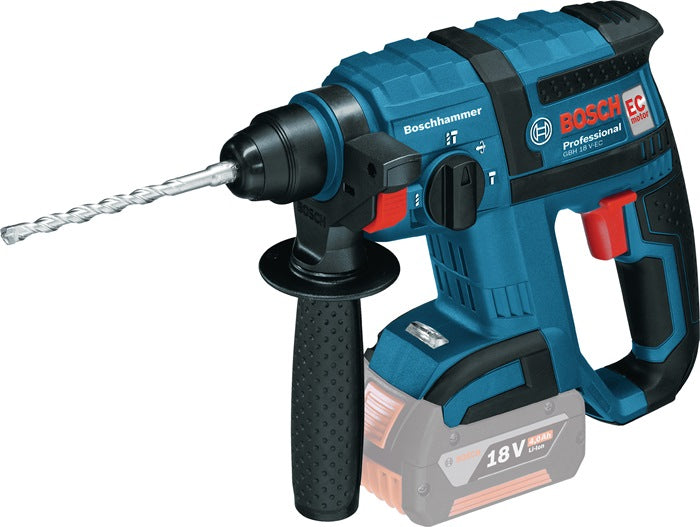 Bosch Professional GBH 18V-EC Akku-Bohrhammer SDS plus 1.7 Joule ohne Akku/Lader in L-Boxx 136