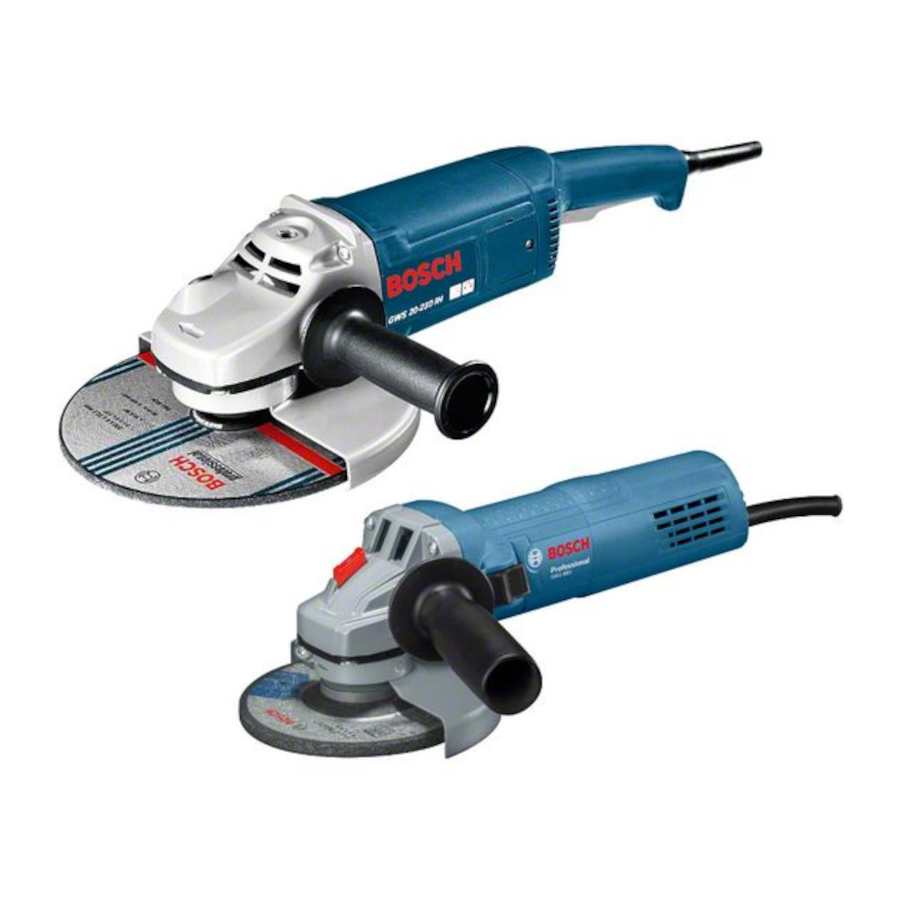 Bosch Professional GWS 22-230 JH + GWS 880 Winkelschleifer Set im Karton