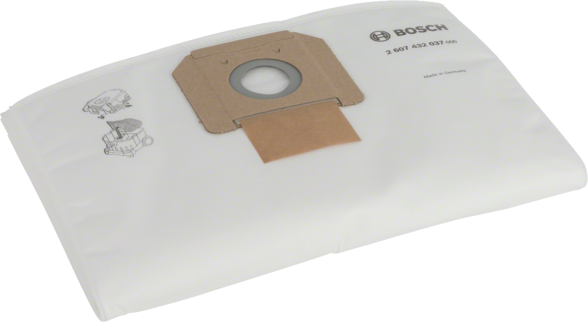 Bosch Professional Vliesfilterbeutel für GAS 35 Allzwecksauger 5 Stück