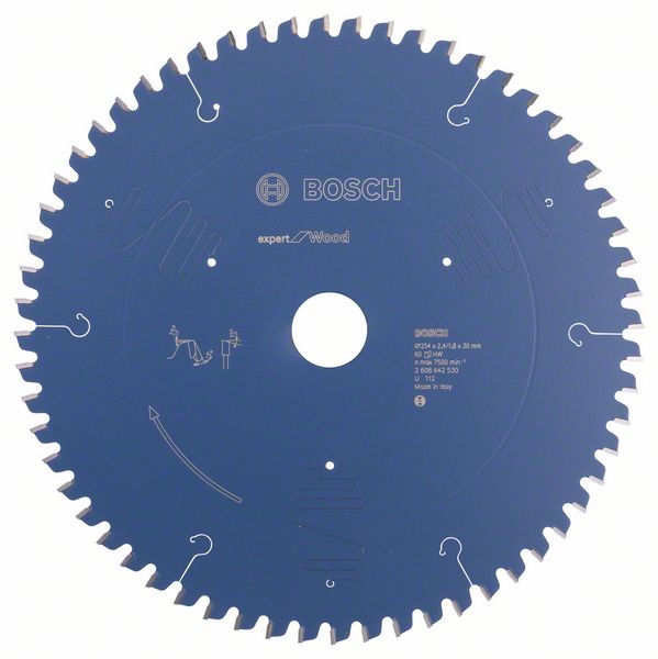 Bosch Expert for Wood Kreissägeblatt 254/30 60 Zähne Holz