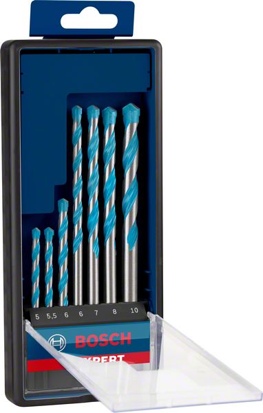 Bosch Professional Expert CYL-9 MultiConstruction Bohrer-Set Ø 5/5.5/6/6/7/8/10 mm ideal für unterschiedliche Materialien