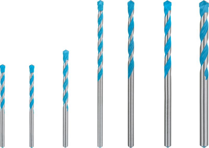 Bosch Professional Expert CYL-9 MultiConstruction Bohrer-Set Ø 5/5.5/6/6/7/8/10 mm ideal für unterschiedliche Materialien