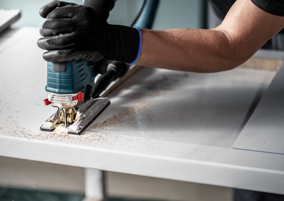 Bosch Expert Stichsägeblatt T 308 BFP Hardwood 2 - side clean für ausrissfreies Schneiden in Holz 5 Stück