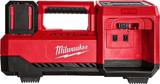 Milwaukee® M18 BI-0 Akku-Kompressor 10.3 bar und automatische Druckprüfung ohne Akku/Lader im Karton