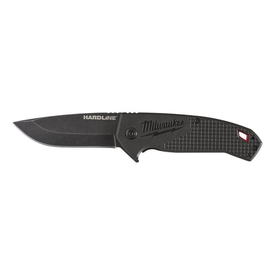 Milwaukee Hardline Premium-Klappmesser mit oder ohne Wellenschliff Klinge